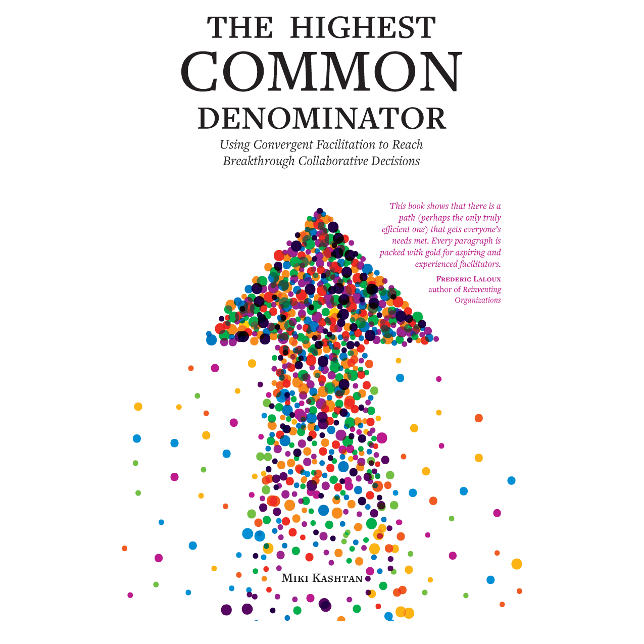 In The Highest Common Denominator — Using Convergent Facilitation to Reach Breakthrough Collaborative Decisions, Miki introduces a novel decision-making process called Convergent Facilitation that builds trust from the beginning, surfaces concerns and addresses them, and turns conflicts into creative dilemmas that groups feel energized to solve together.